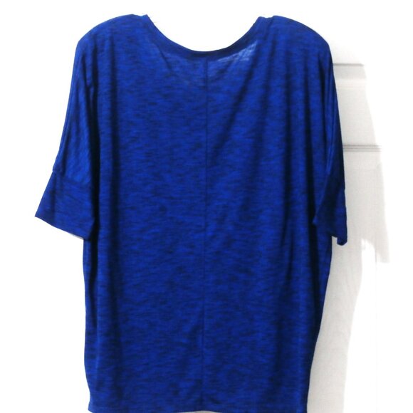 Women's Royal Blue Medium Light Weight Top Blouse - Picture 3 of 3